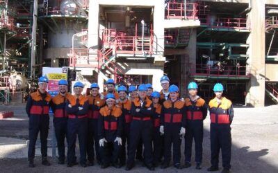 Visita de alumnos del Master en Ingeniería Industrial a la planta FCC de Repsol