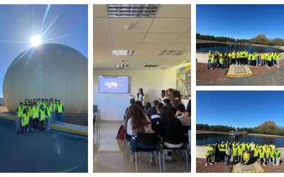 El grupo IMAES visita la EDAR de Ciudad Real con estudiantes de la asignatura «Tecnología del Medio Ambiente» de la Escuela Técnica Superior de Ingeniería Industrial de Ciudad Real.