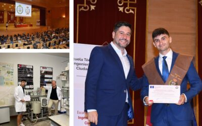 Juan Manuel Carrasco Notario ha sido galardonado con el Premio RewAir al mejor Trabajo Fin de Grado en el ámbito del reciclaje y el cuidado medioambiental en la industria.
